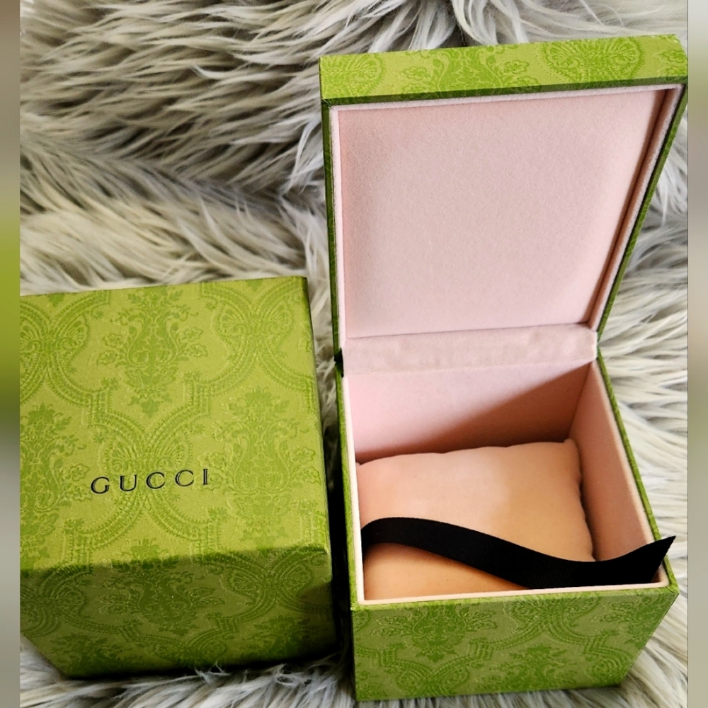 Gucci Box and pillow